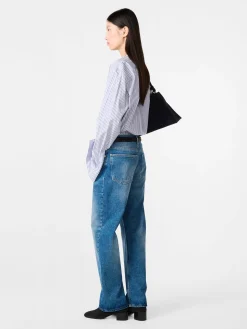 Fashion Studio Nicholson Cici Bold Stripe Shirt Blue / White