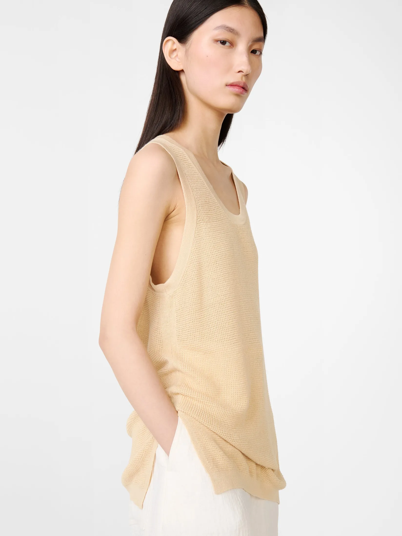 New Studio Nicholson Cilla Top Raffia