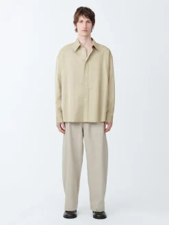 Outlet Studio Nicholson Cloud Shirt Dark Stone