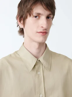 Outlet Studio Nicholson Cloud Shirt Dark Stone