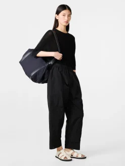 Fashion Studio Nicholson Club Tote Bag Cocoa