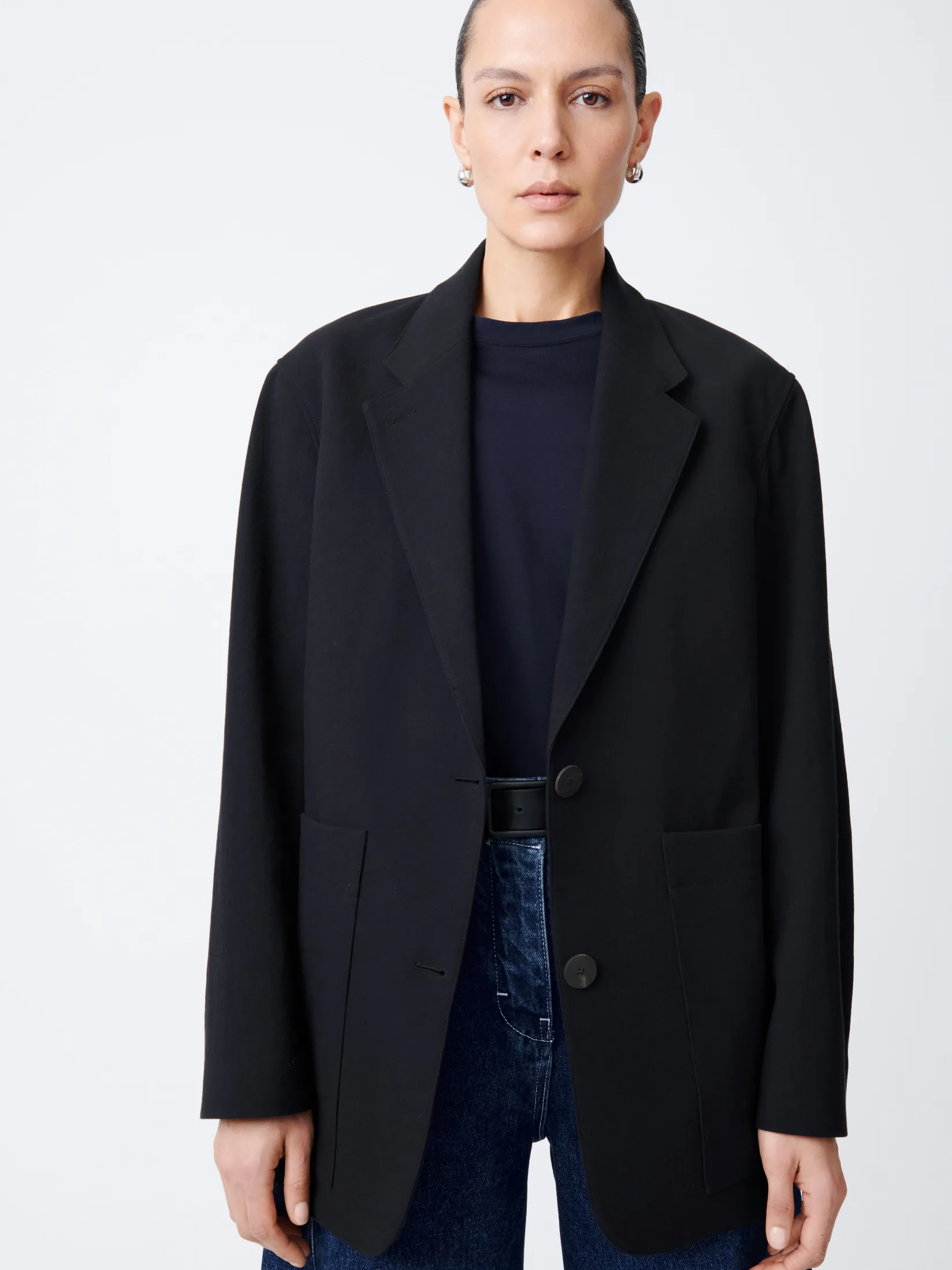 Clearance Studio Nicholson Conde Dry Cotton Jacket Black