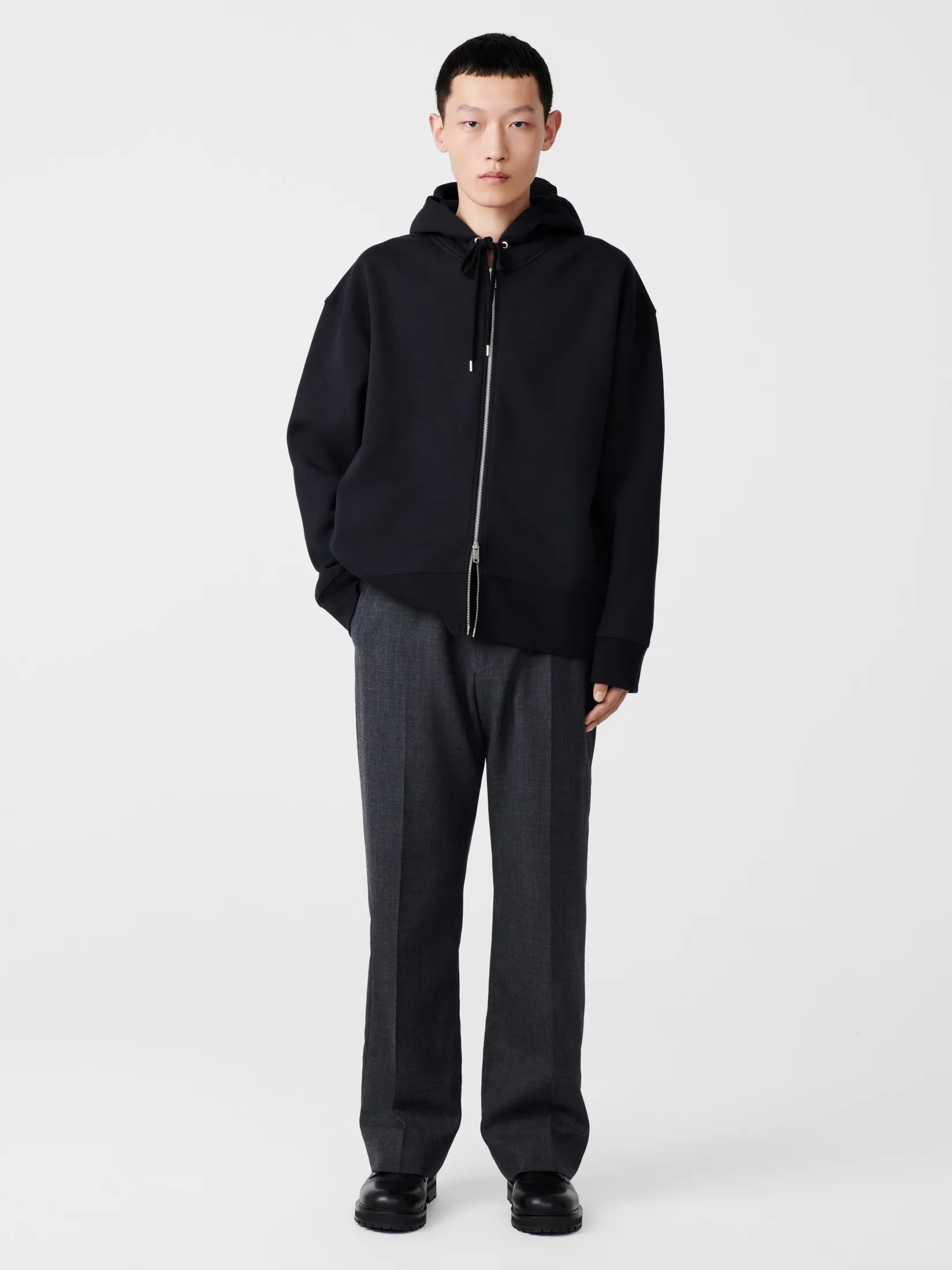 New Studio Nicholson Cova Jersey Darkest Navy