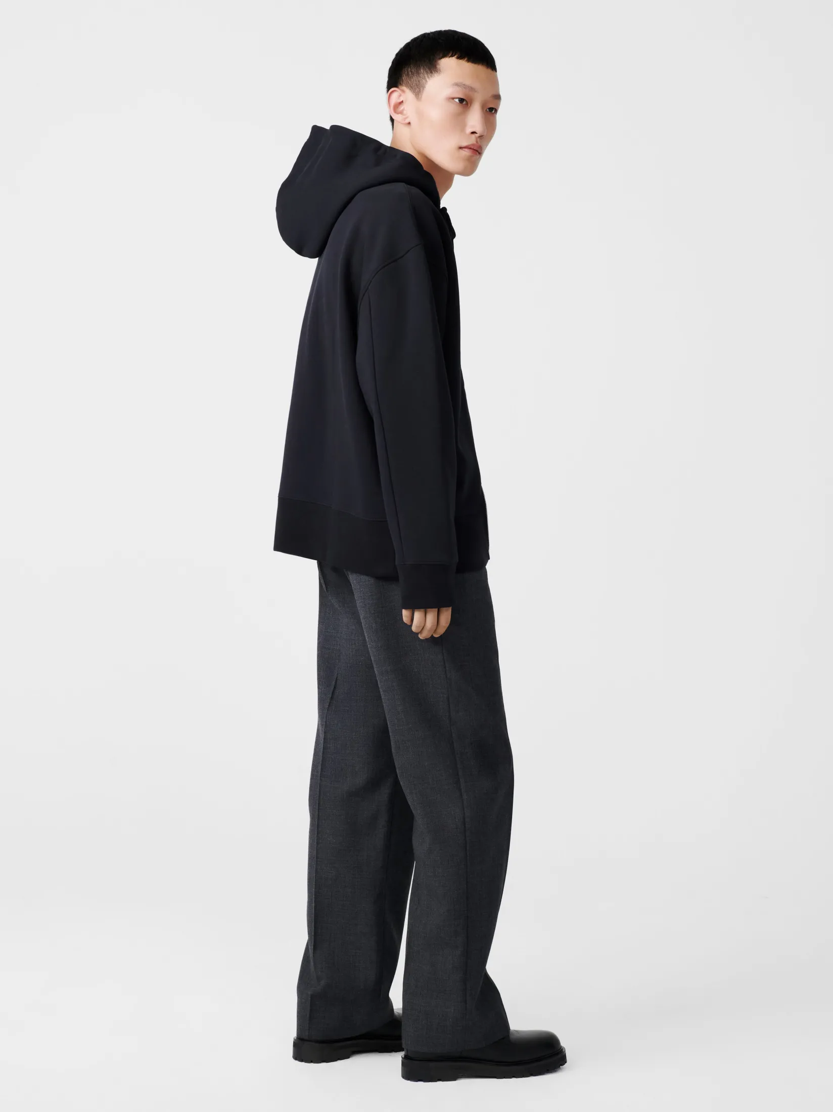 New Studio Nicholson Cova Jersey Darkest Navy