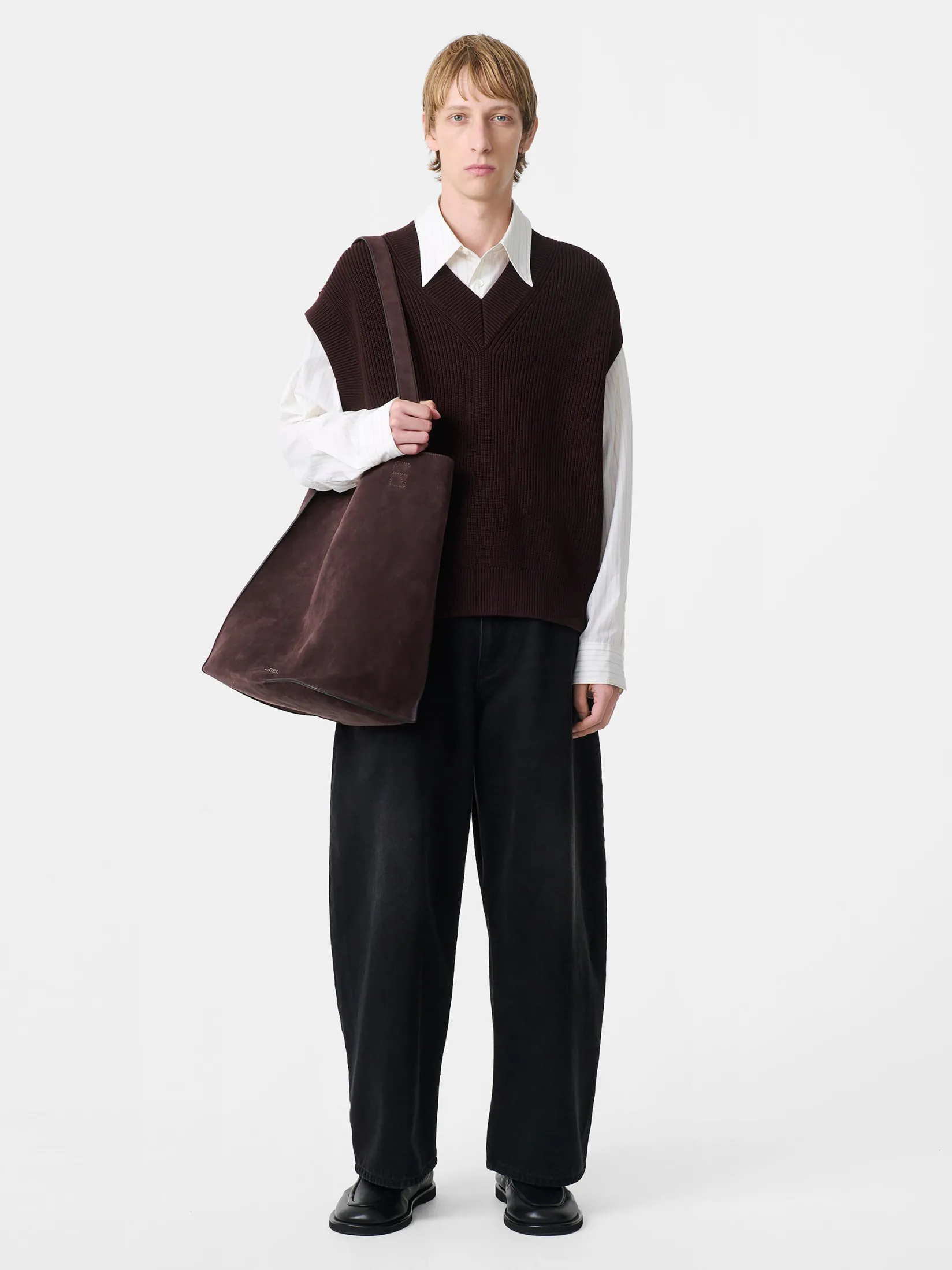 Sale Studio Nicholson Culkin Knit Conker