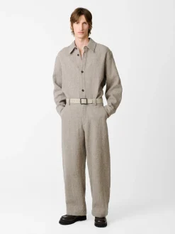 Outlet Studio Nicholson Deck Wool Shirt Feather