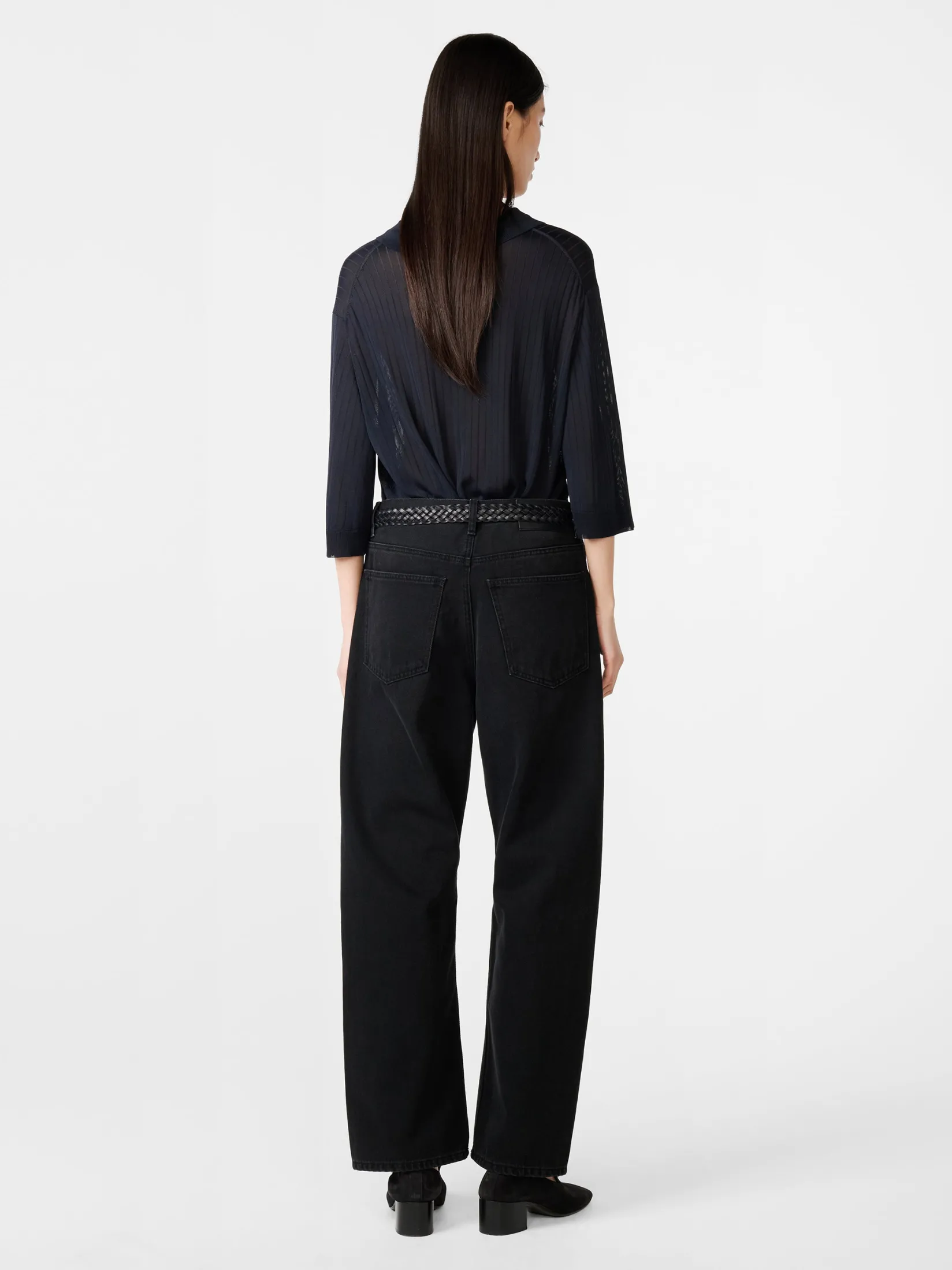 Fashion Studio Nicholson Denjo Denim Pant Washed Black