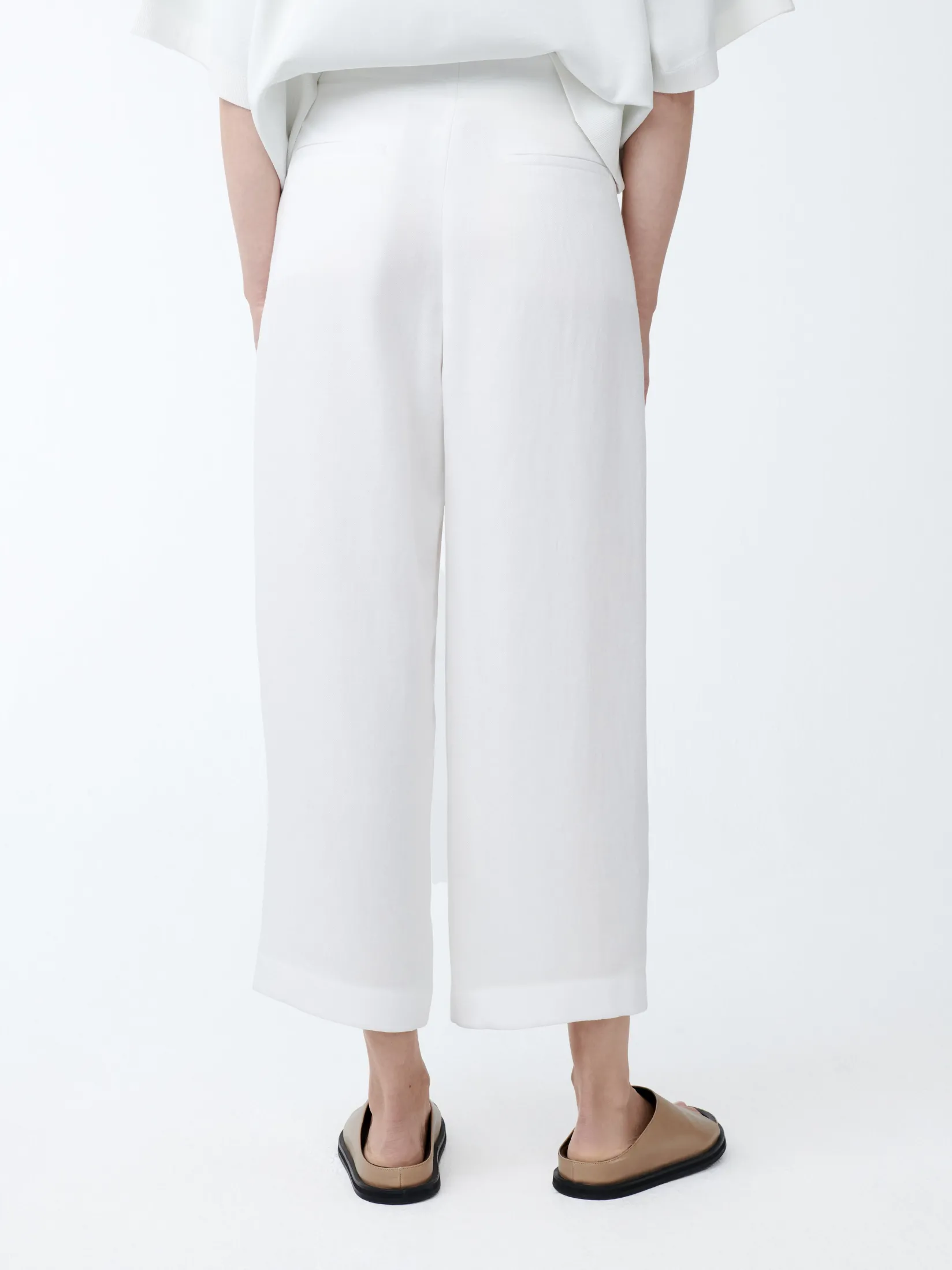 Hot Studio Nicholson Dordoni Fluid Pant Parchment