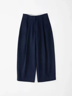 Discount Studio Nicholson Dordoni Volume Pant Dark Navy