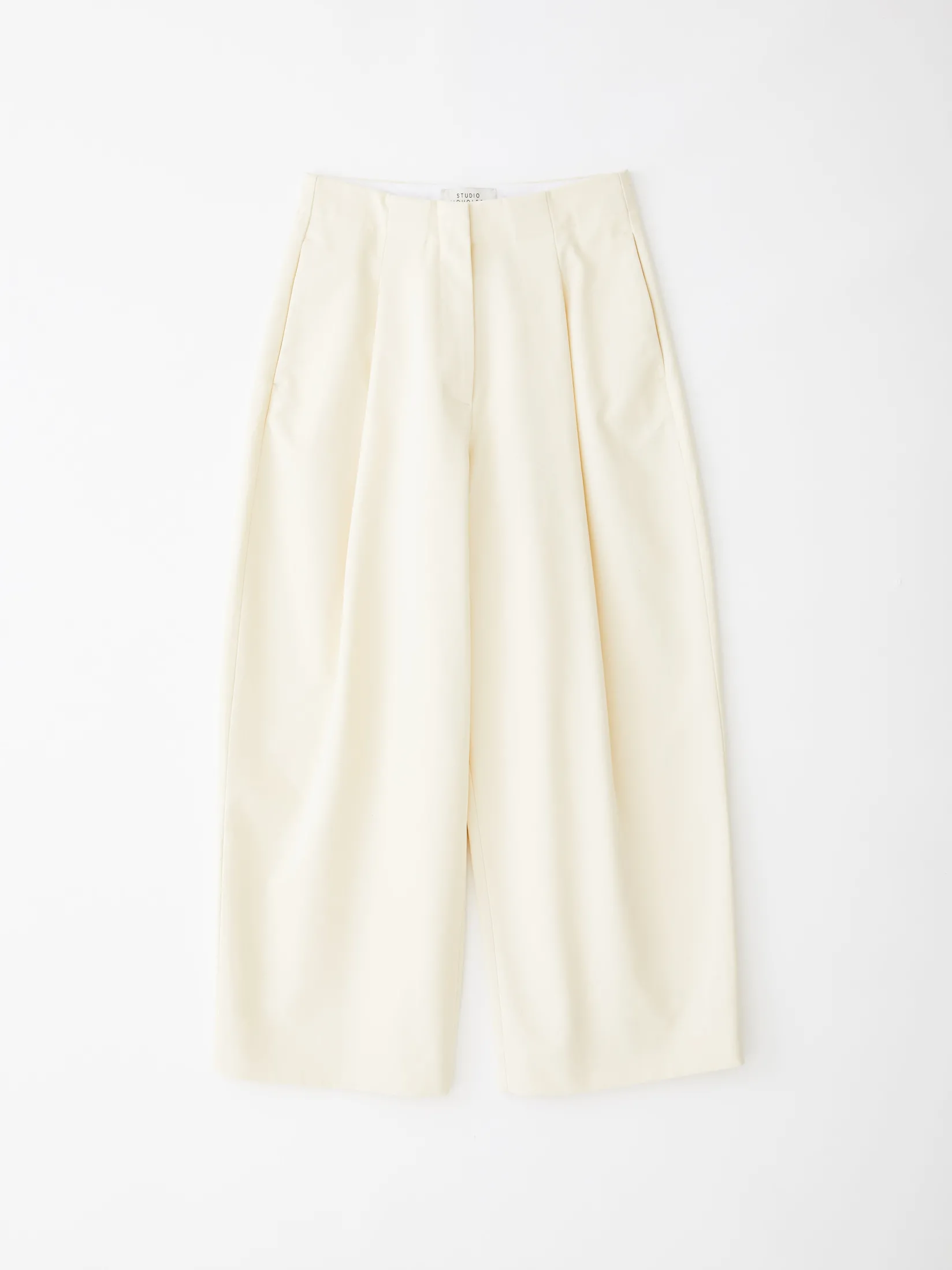 Clearance Studio Nicholson Dordoni Volume Pant Cream