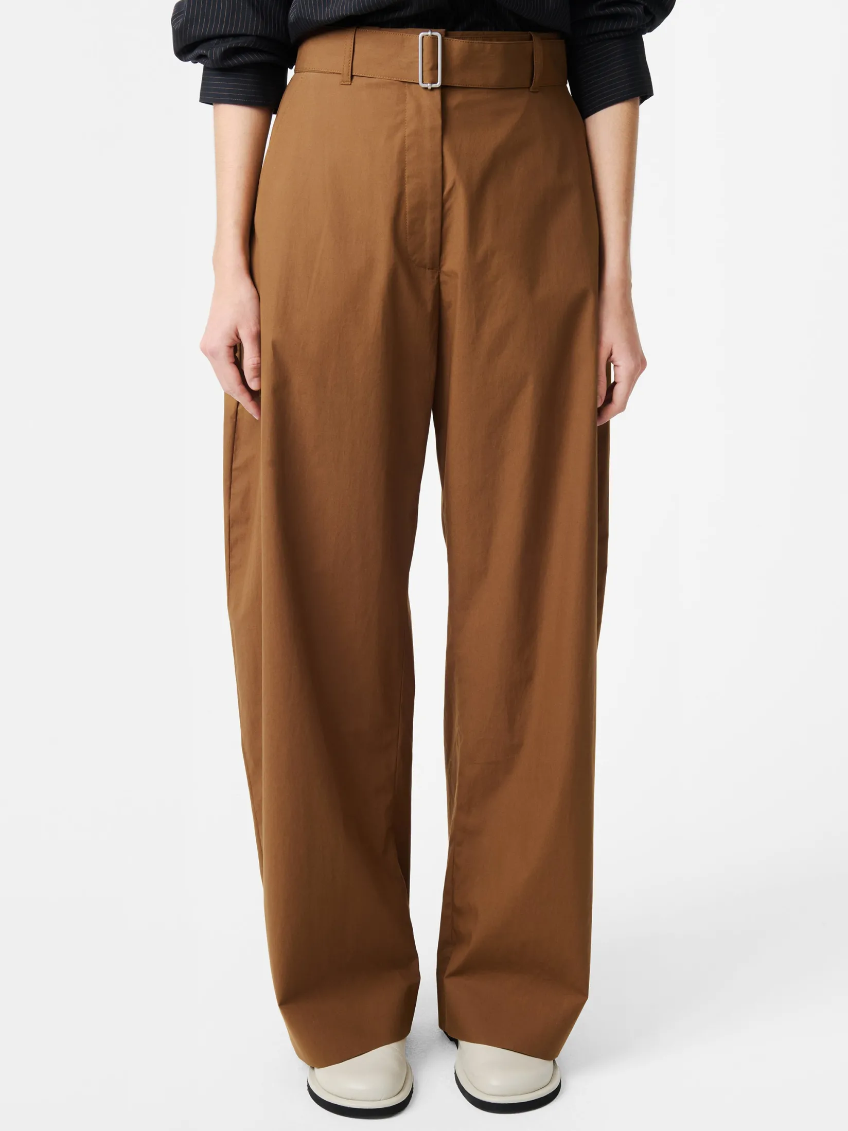New Studio Nicholson Doring Cotton Pant Almond