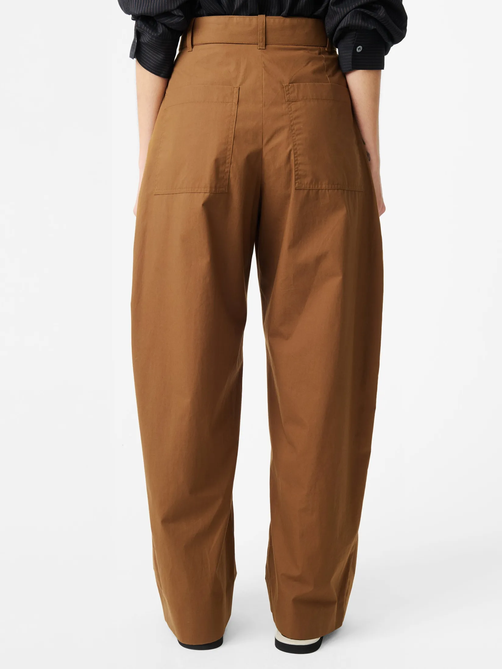 New Studio Nicholson Doring Cotton Pant Almond