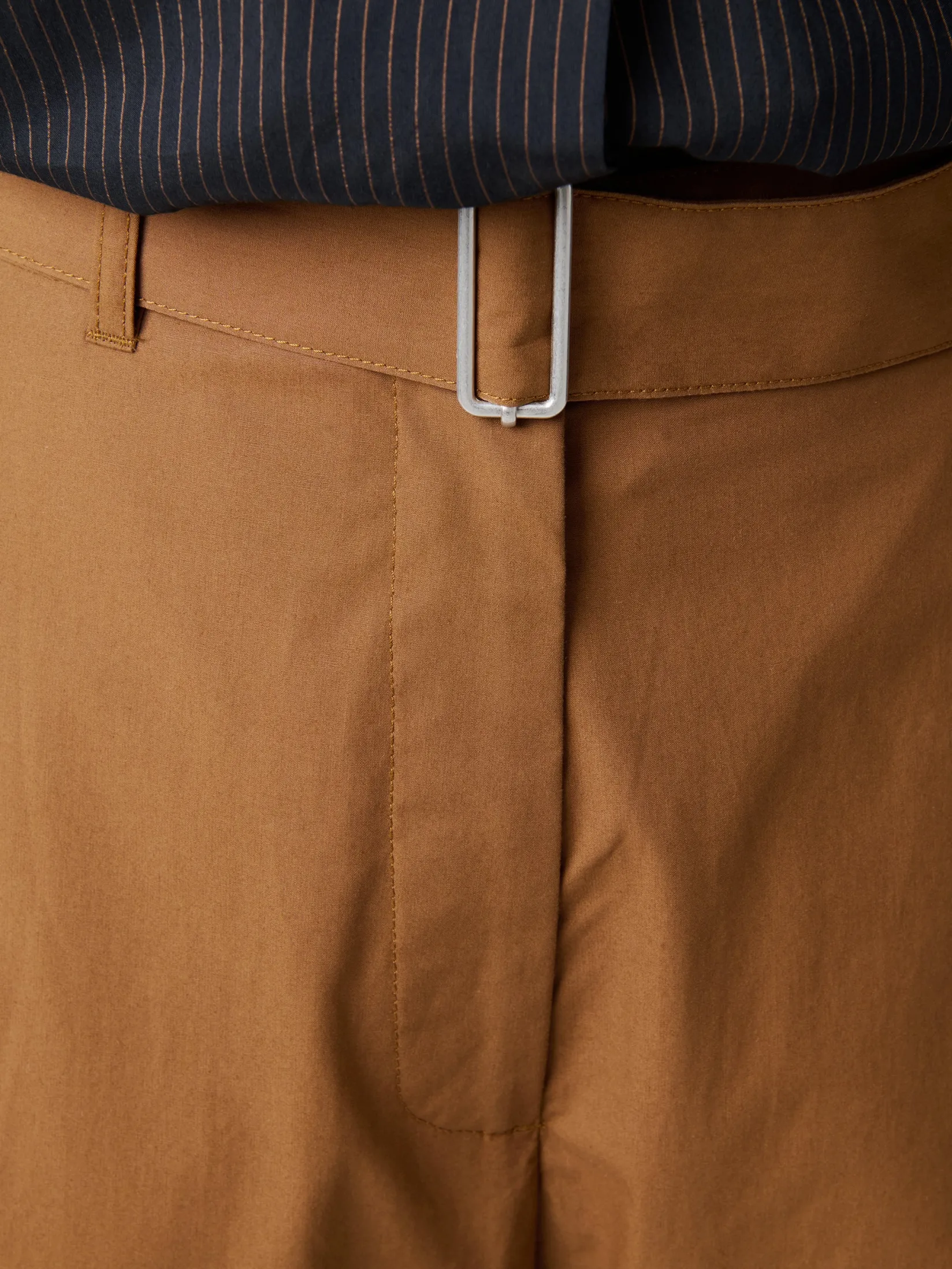 New Studio Nicholson Doring Cotton Pant Almond