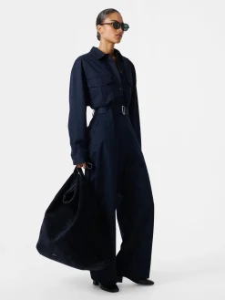 New Studio Nicholson Doring Twill Pant Darkest Navy