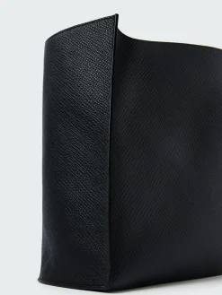 Fashion Studio Nicholson Doublet Leather Bag Black