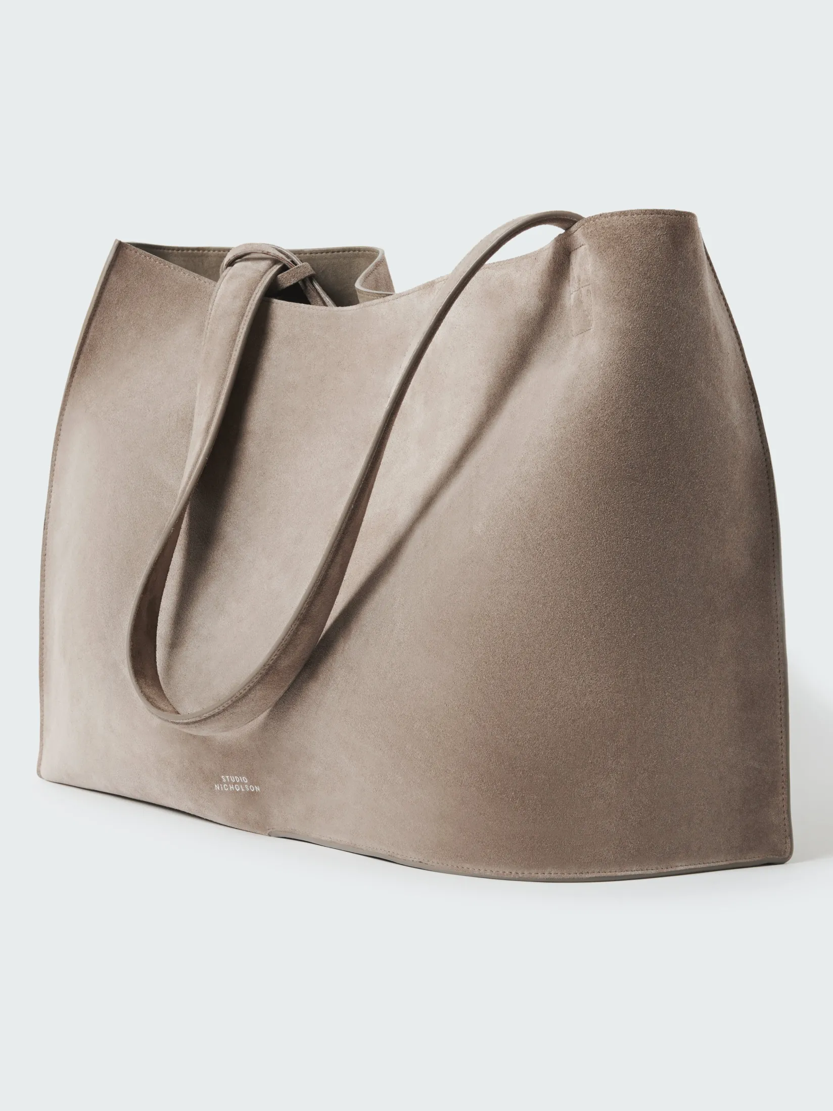 Hot Studio Nicholson Doublet Suede Bag Clay