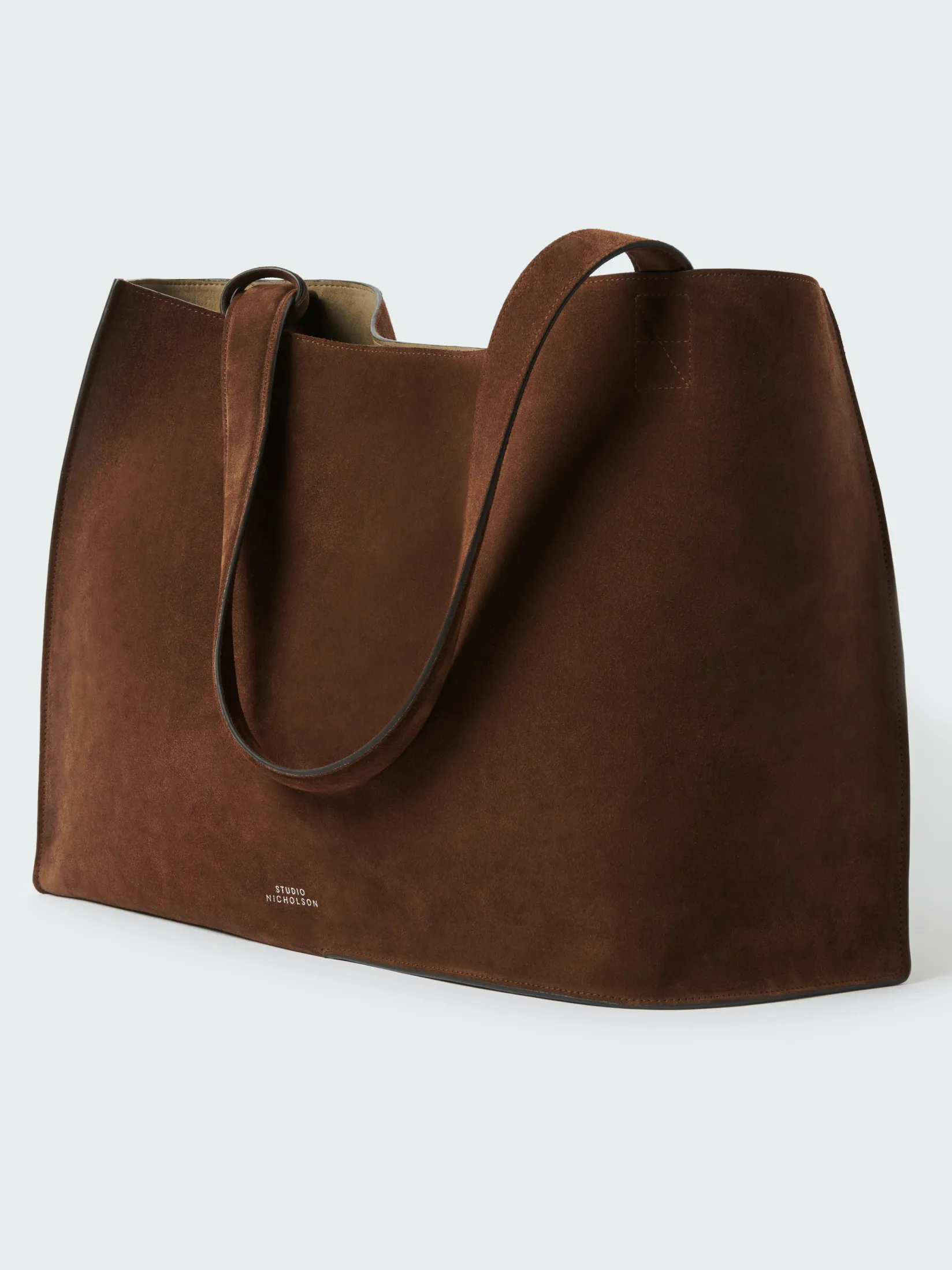 Best Studio Nicholson Doublet Suede Bag Cocoa