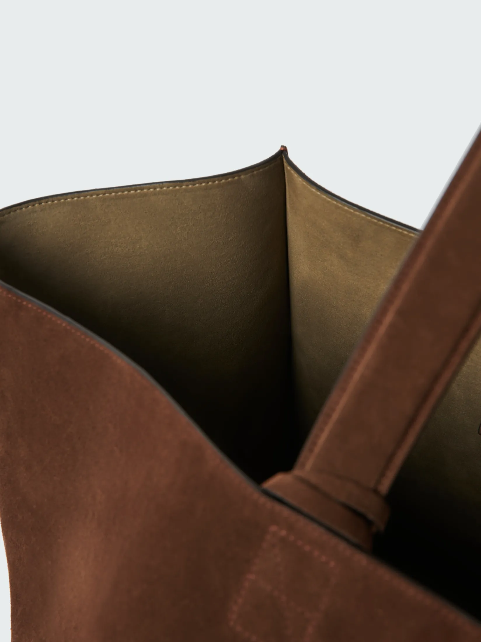 Best Studio Nicholson Doublet Suede Bag Cocoa
