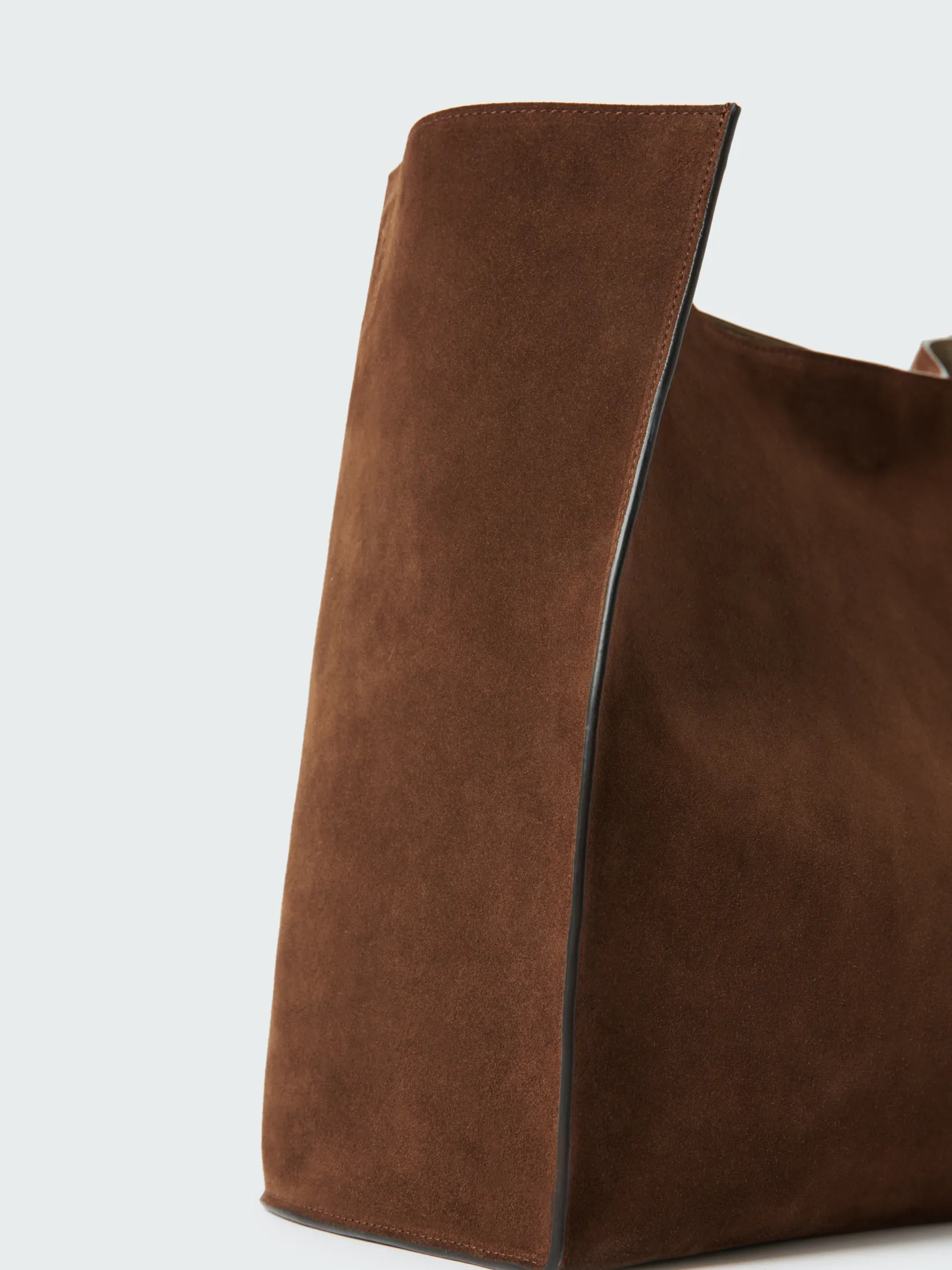 Best Studio Nicholson Doublet Suede Bag Cocoa