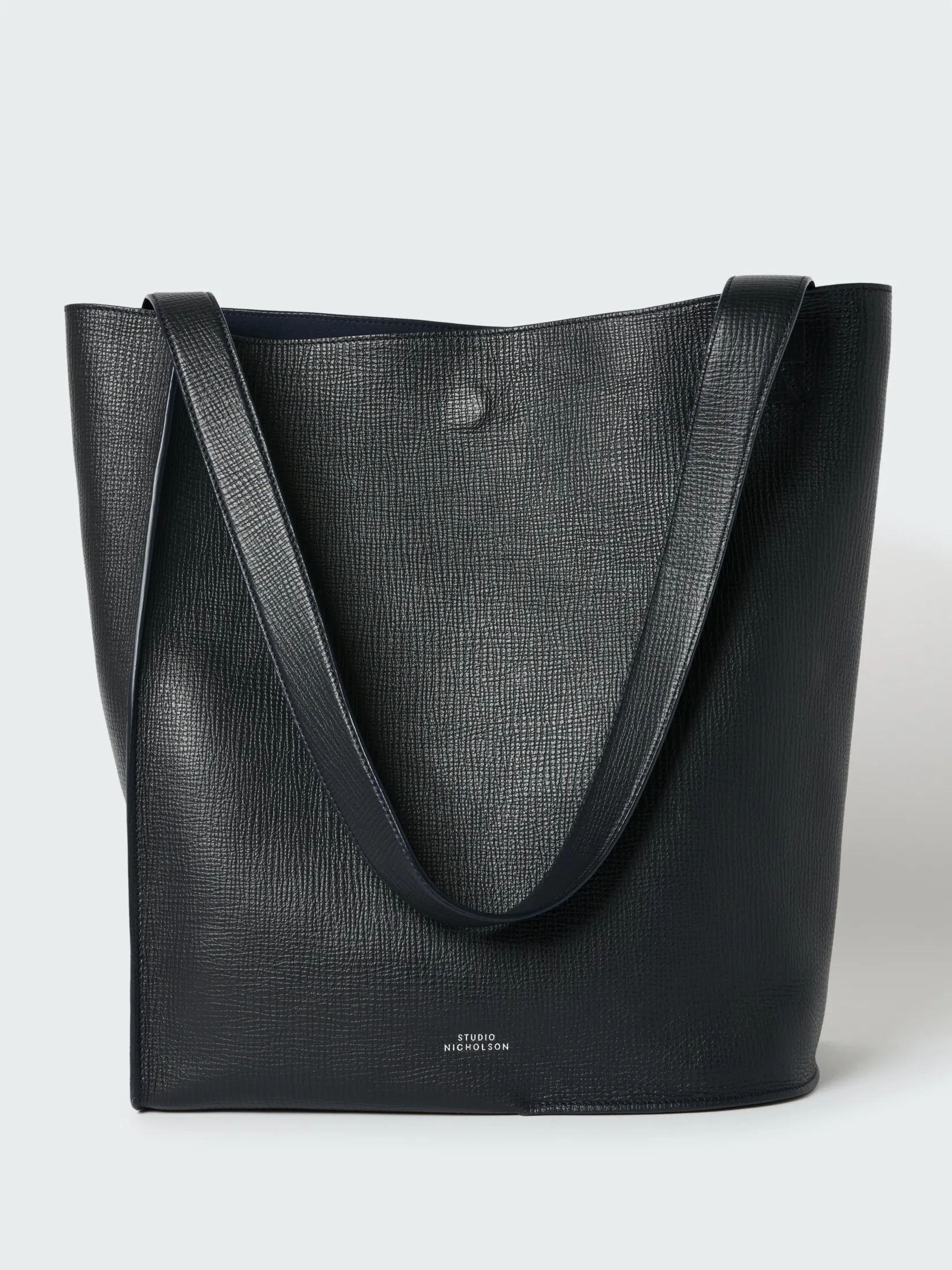 Outlet Studio Nicholson Doublet Type 2 Leather Bag Darkest Navy