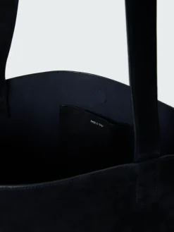 Discount Studio Nicholson Doublet Type 2 Suede Bag Darkest Navy