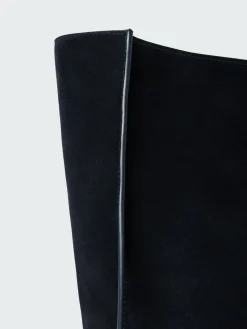 Discount Studio Nicholson Doublet Type 2 Suede Bag Darkest Navy