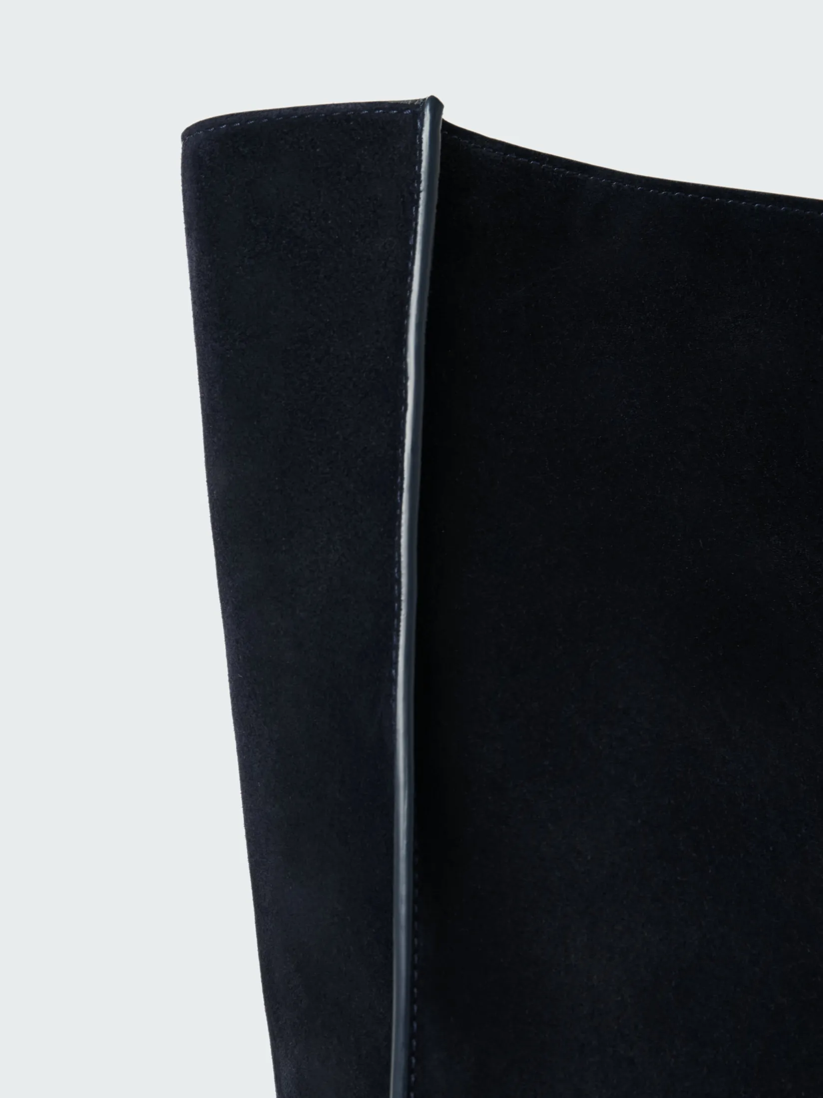 Discount Studio Nicholson Doublet Type 2 Suede Bag Darkest Navy