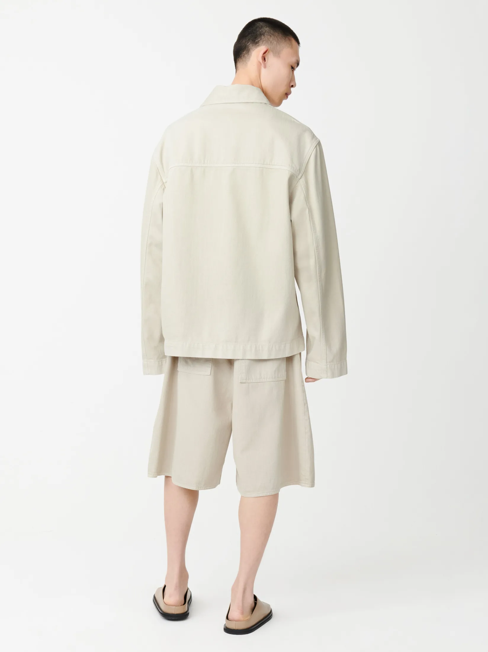 Clearance Studio Nicholson Ease Denim Jacket Dove