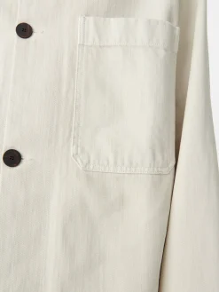 Clearance Studio Nicholson Ease Denim Jacket Dove