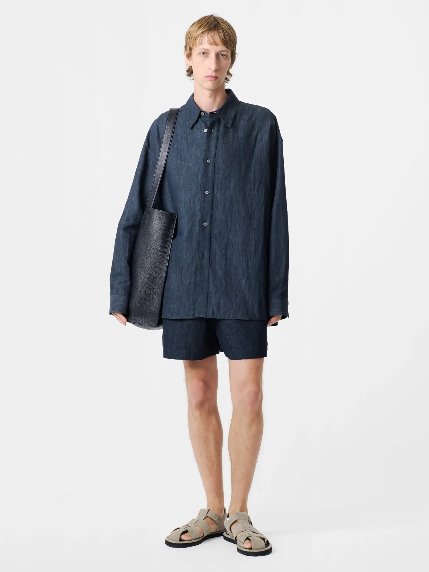 Clearance Studio Nicholson Elio Short Indigo