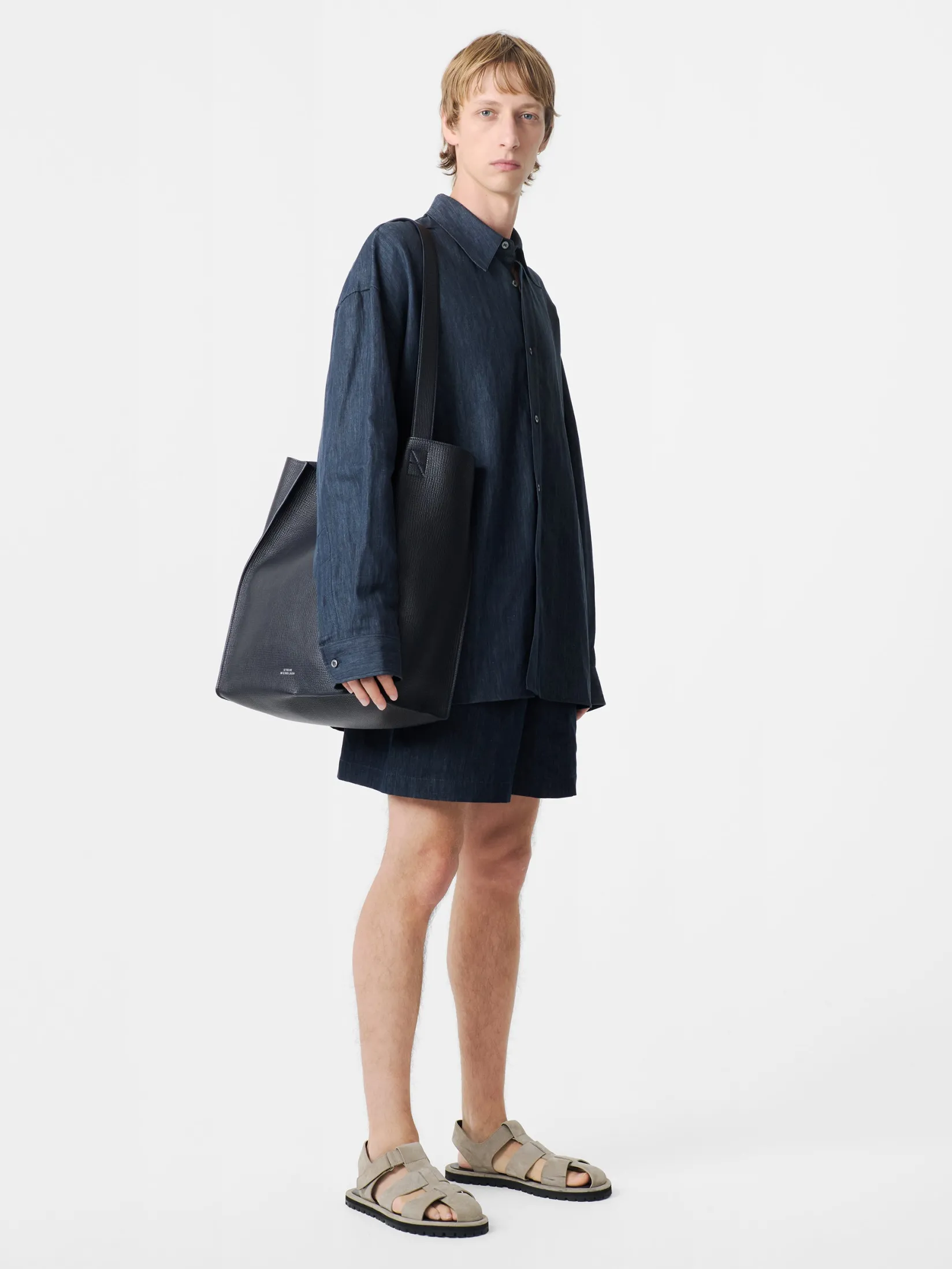 Clearance Studio Nicholson Elio Short Indigo