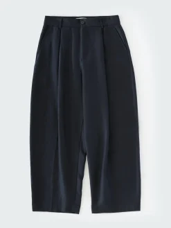 Clearance Studio Nicholson Ellis Linen Pant Darkest Navy
