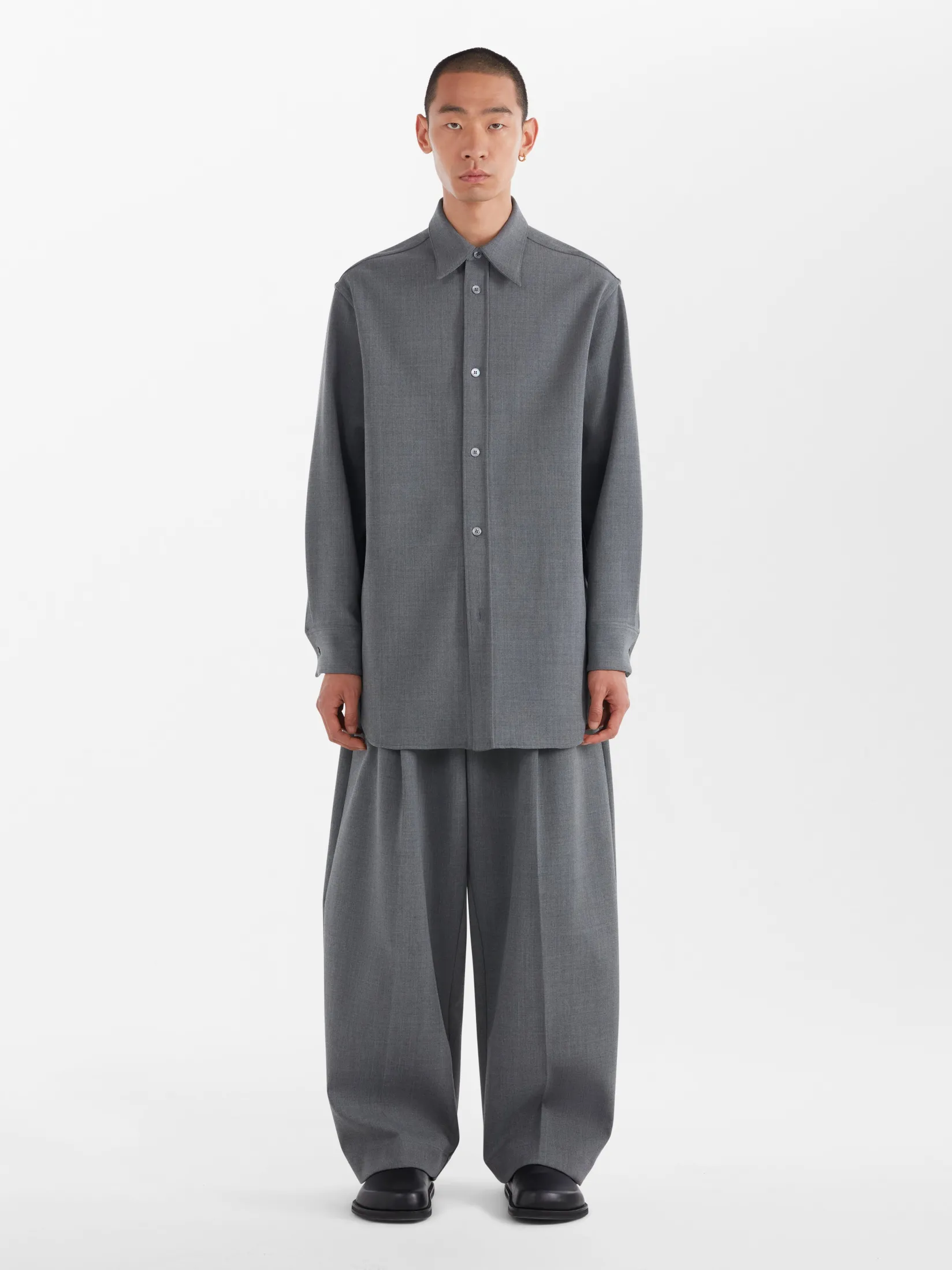Online Studio Nicholson Ellis Pant Grey Marl