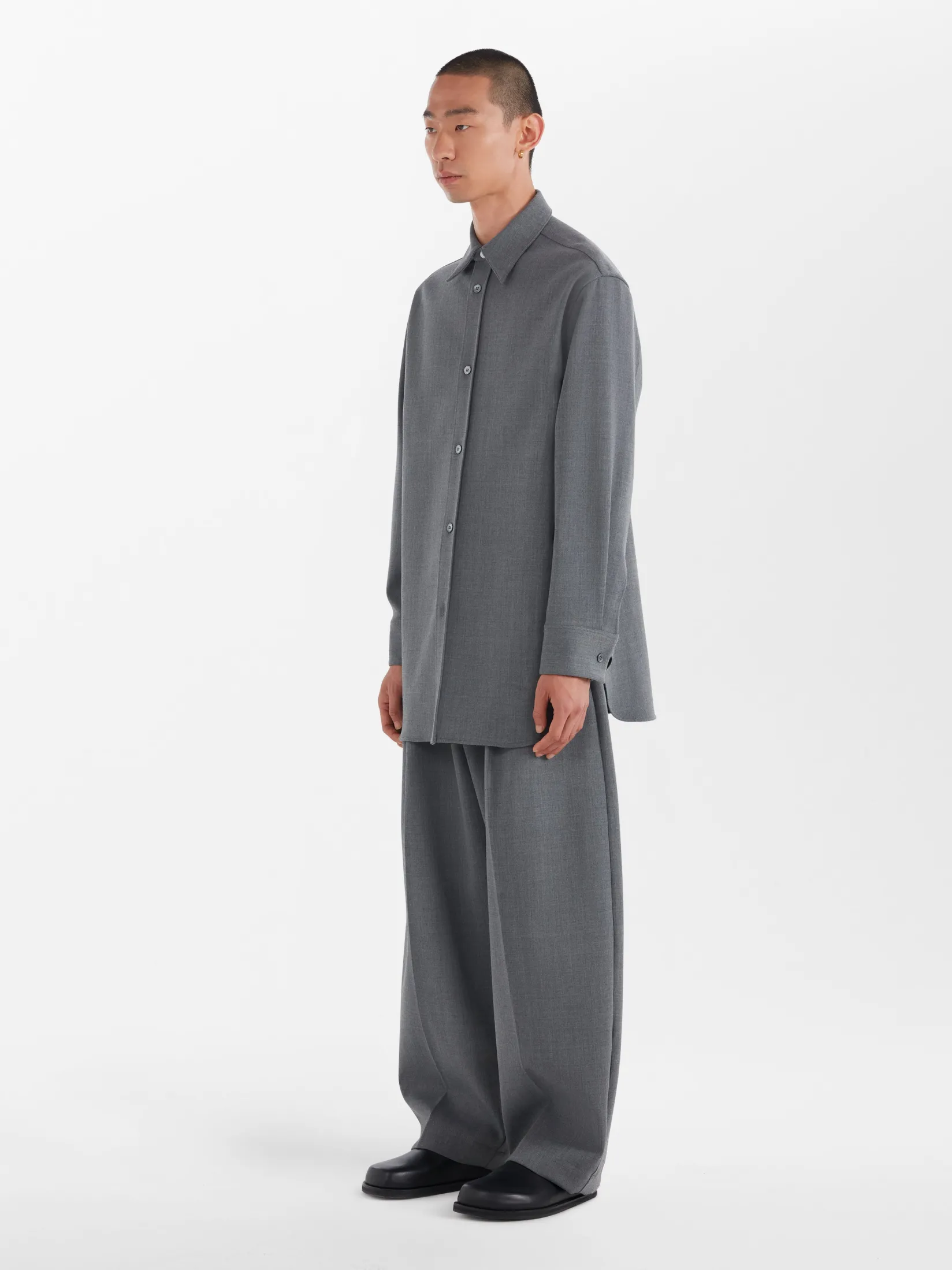 Online Studio Nicholson Ellis Pant Grey Marl