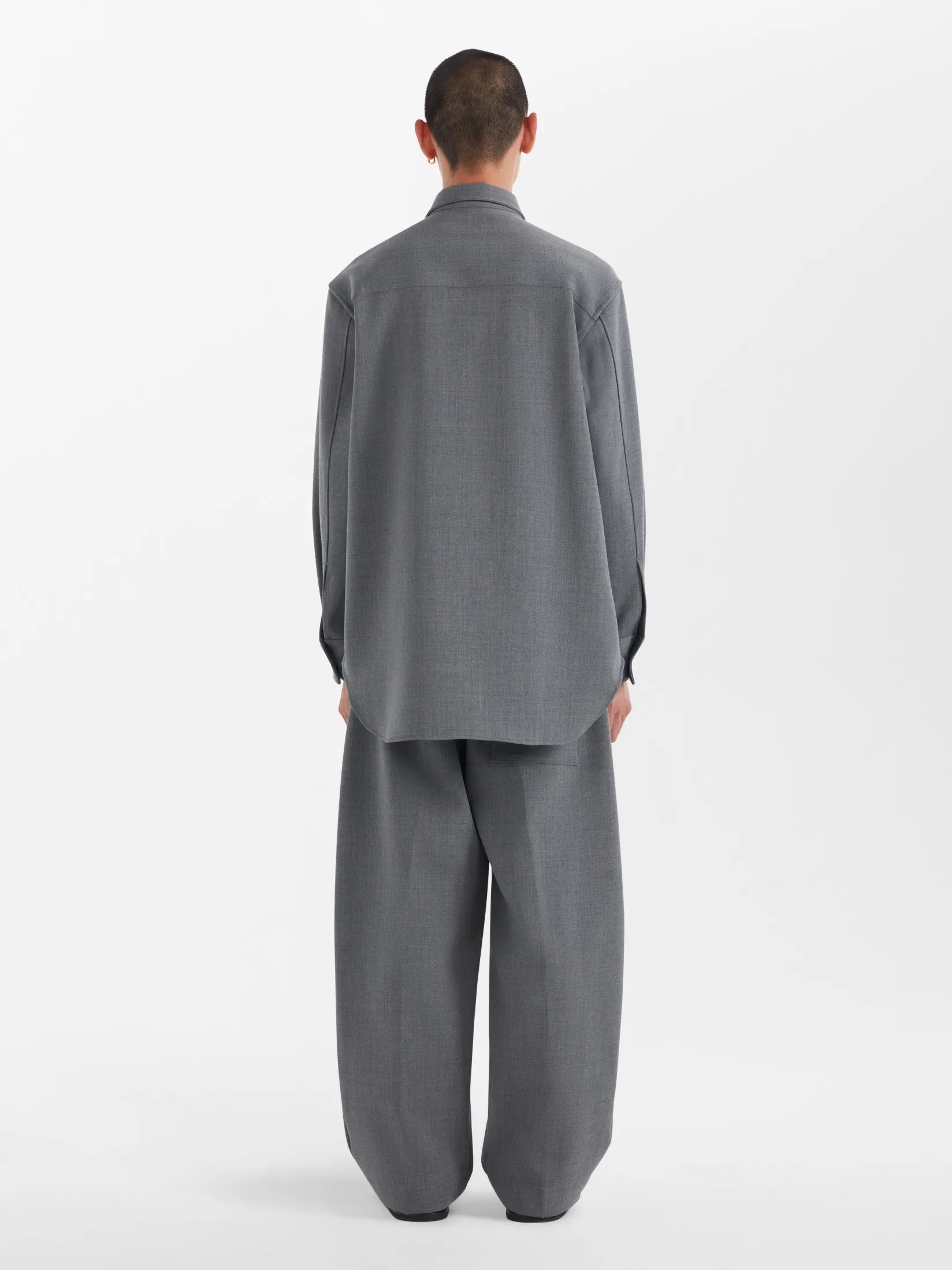 Online Studio Nicholson Ellis Pant Grey Marl