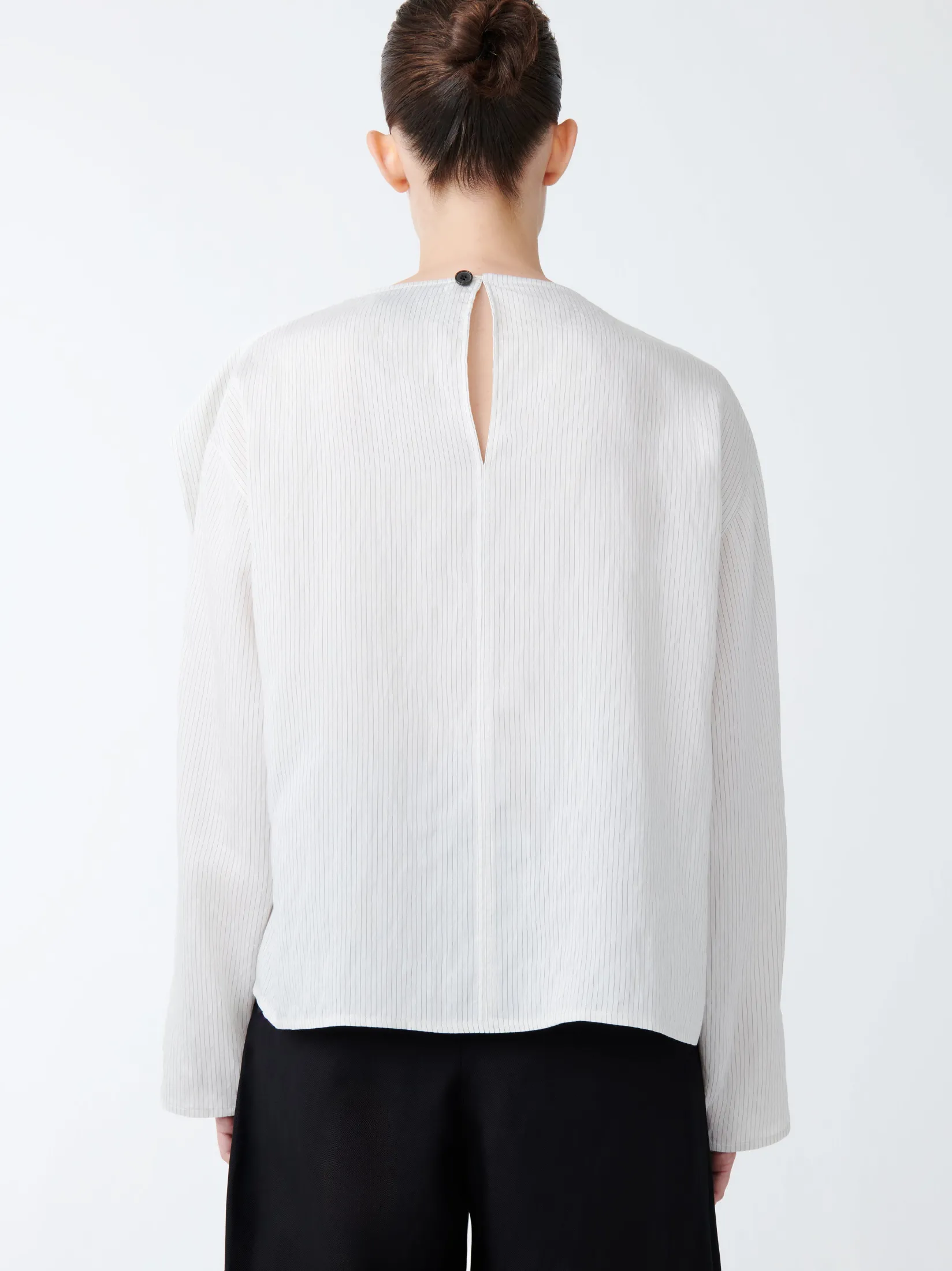 Outlet Studio Nicholson Emmet Top Black / White Stripe