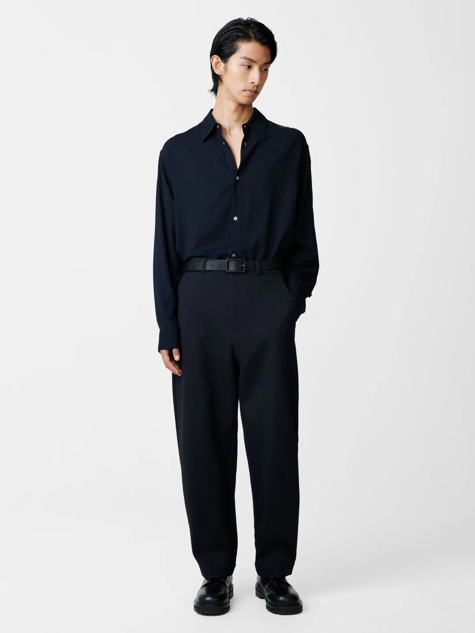 Outlet Studio Nicholson Ezra Pant Darkest Navy