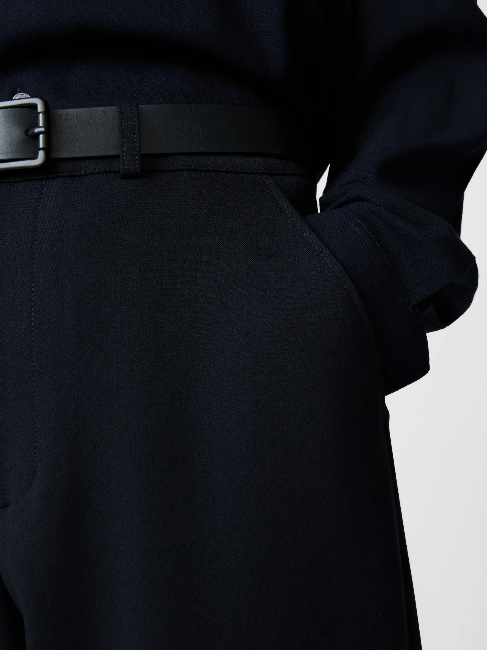 Outlet Studio Nicholson Ezra Pant Darkest Navy