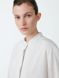 Hot Studio Nicholson Faber Shirt Black / White Stripe