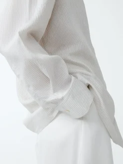 Hot Studio Nicholson Faber Shirt Black / White Stripe