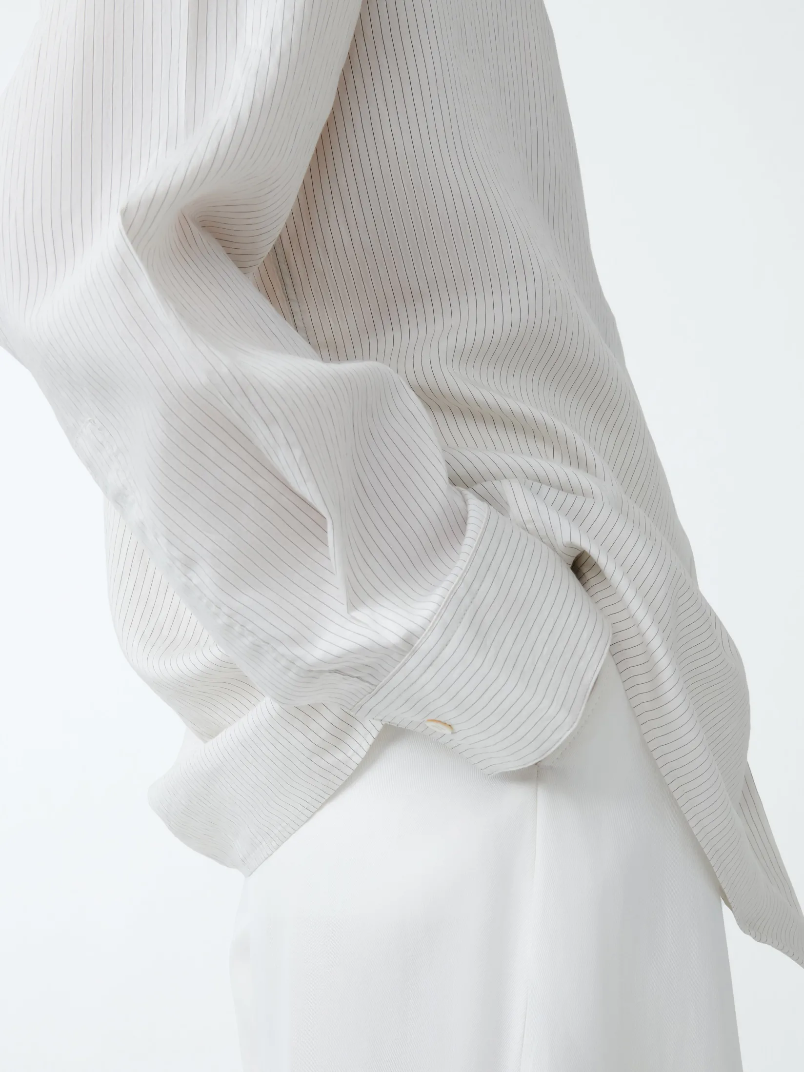 Hot Studio Nicholson Faber Shirt Black / White Stripe
