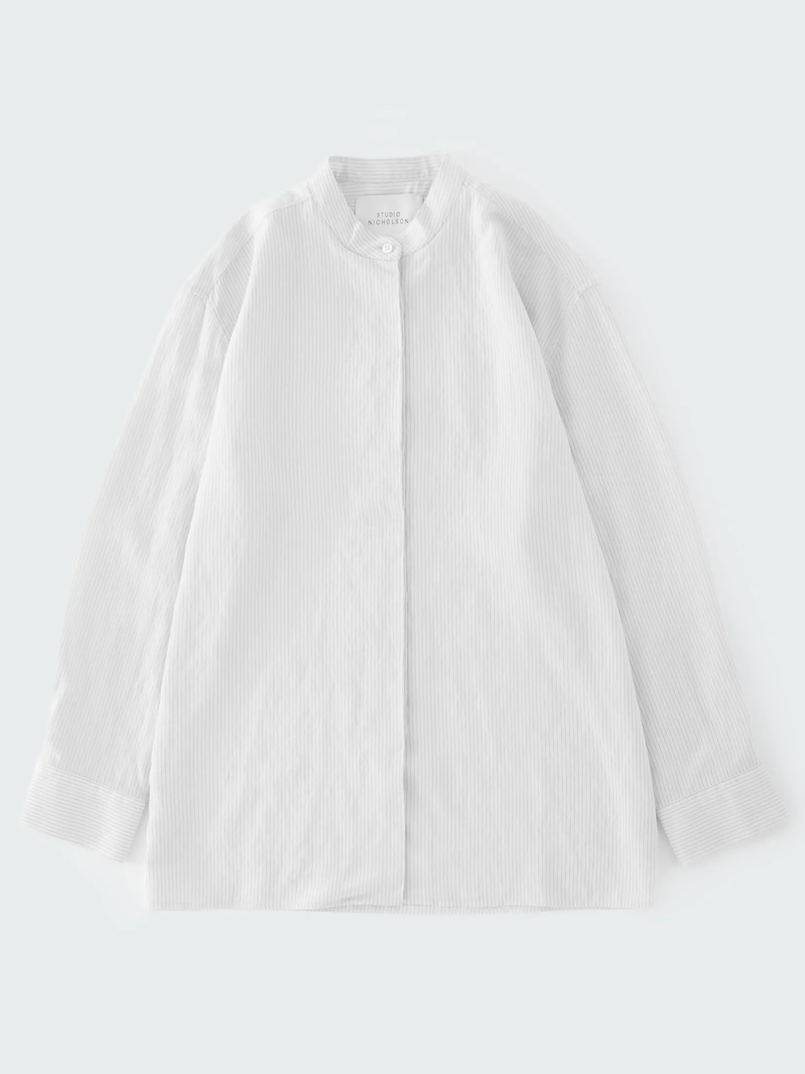 Hot Studio Nicholson Faber Shirt Black / White Stripe