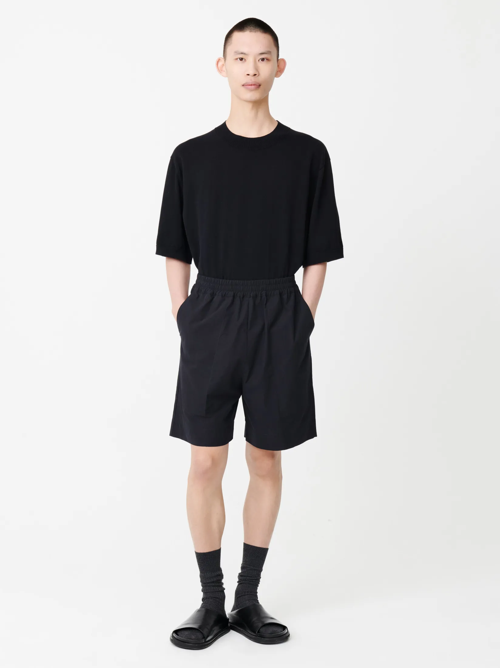 Hot Studio Nicholson Ford Short Darkest Navy