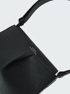 Online Studio Nicholson Fortuna Leather Bag Black