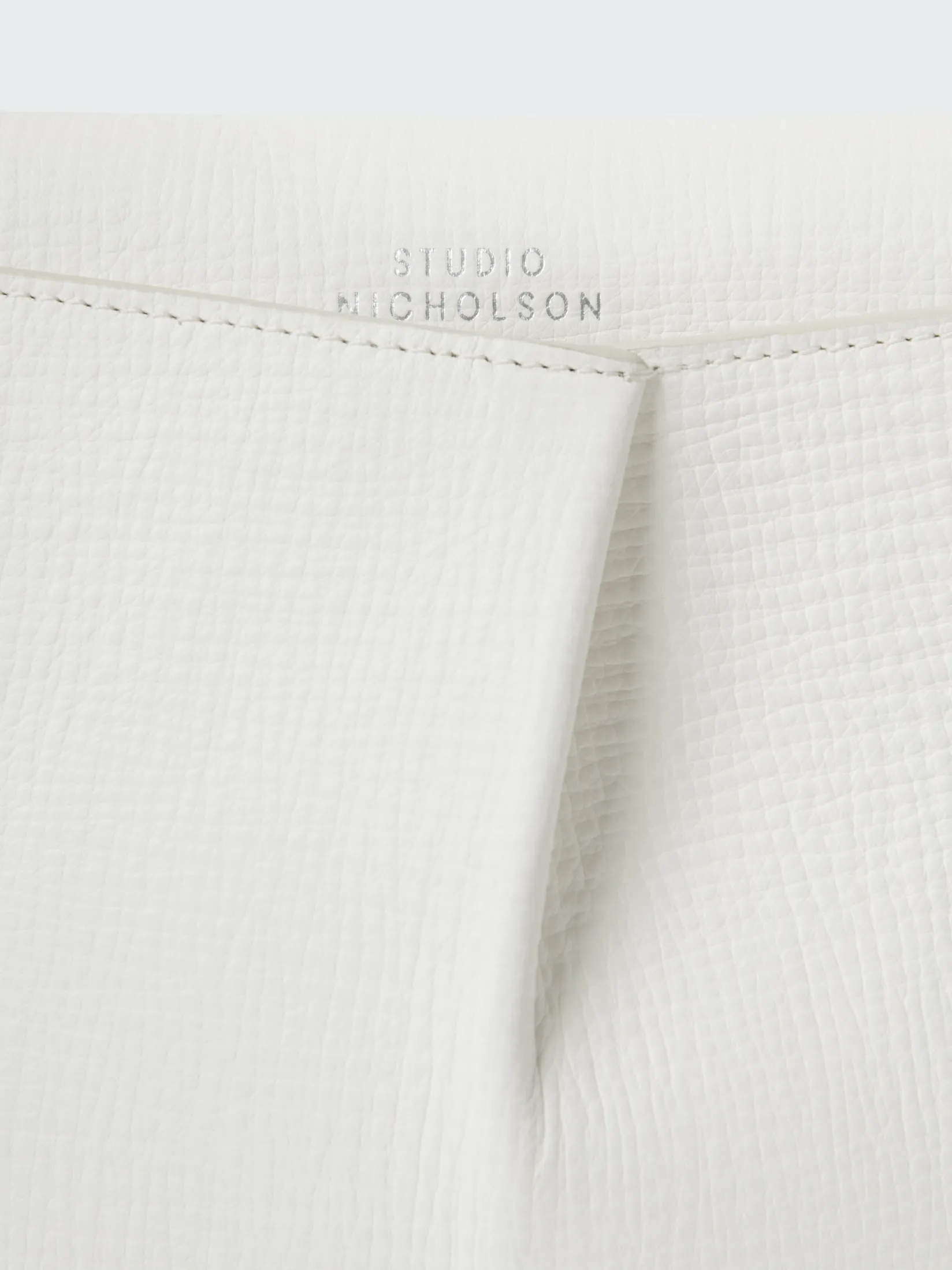 Hot Studio Nicholson Fortuna Leather Bag Parchment