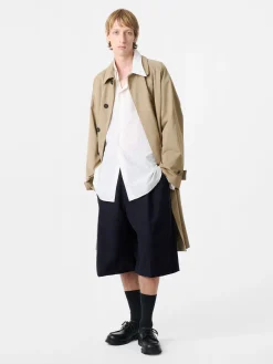 New Studio Nicholson Fowld Short Darkest Navy
