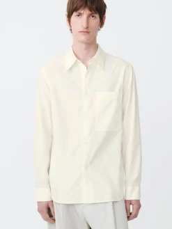 Sale Studio Nicholson Foxe Shirt Parchment