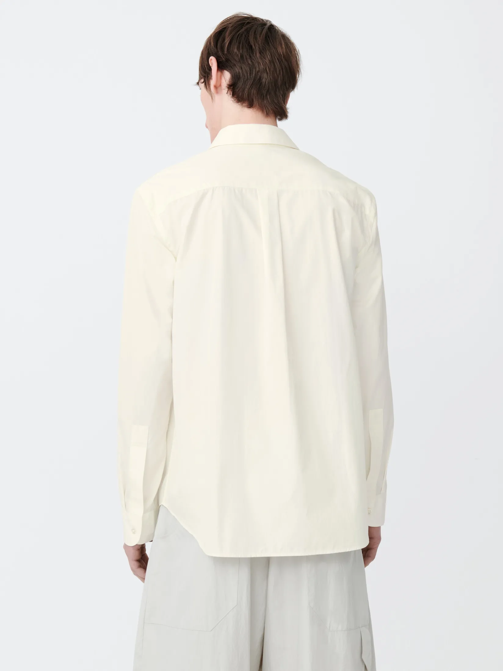 Sale Studio Nicholson Foxe Shirt Parchment