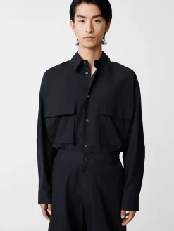 Outlet Studio Nicholson Frame Shirt Black Ink