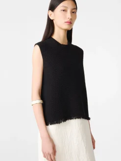 New Studio Nicholson Fray Knit Black